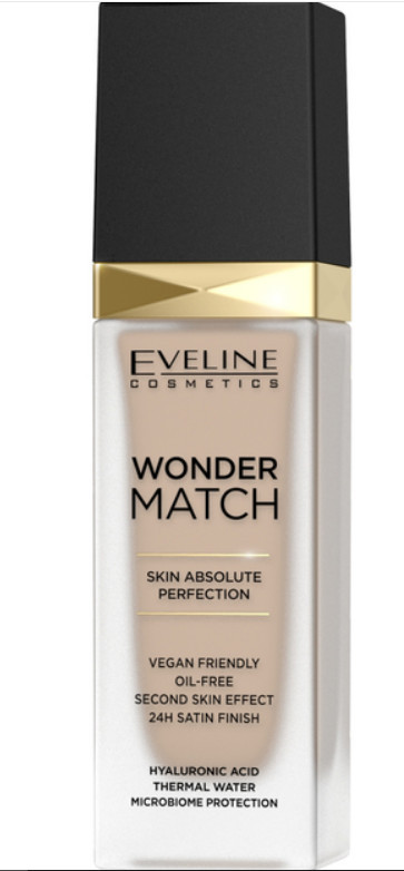 Основа тональна Eveline Wonder Match №12 LIGHT NATURAL 30мл (5901761985177)