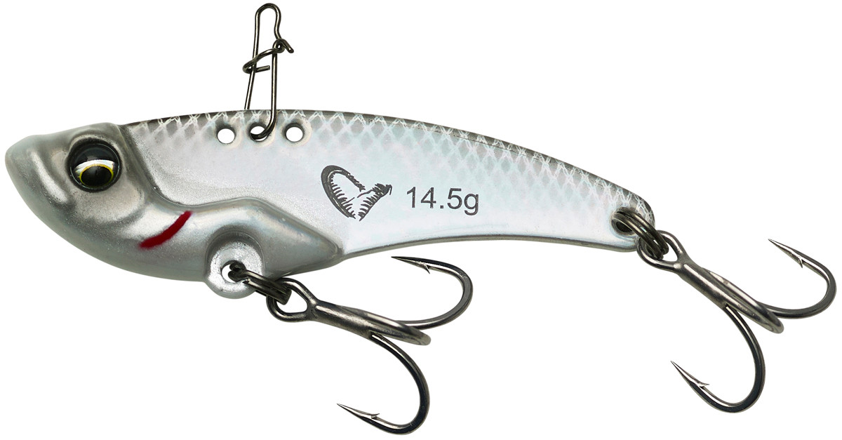 Цикада Savage Gear Vib Blade 45mm 8.5g Pearl White приманка на окуня, щуку, судака, фото 1
