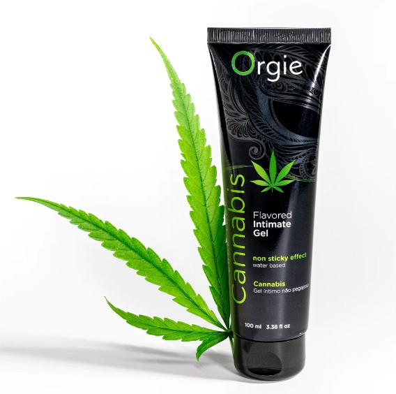 Їстівний лубрикант LUBE TUBE КАННАБІС Orgie Бразилія-Португалія 100мл, фото 1