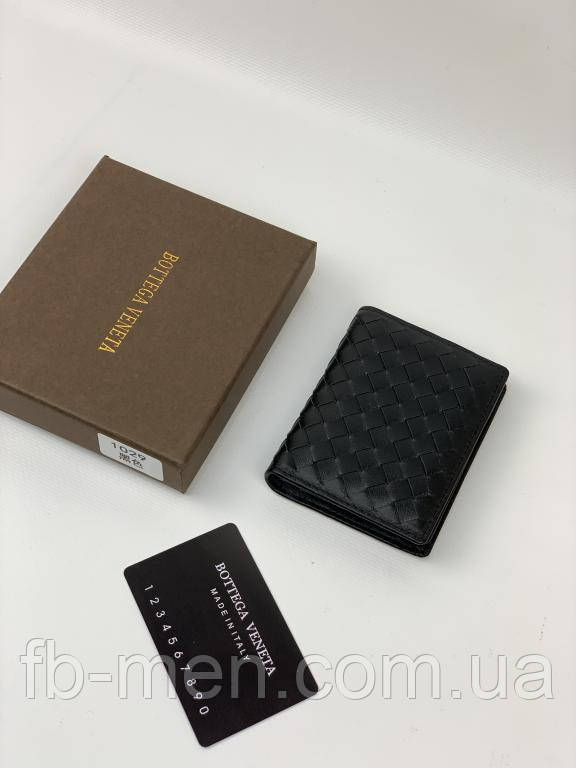 Гаманець Bottega Veneta шкіряний картхолдер якість преміум