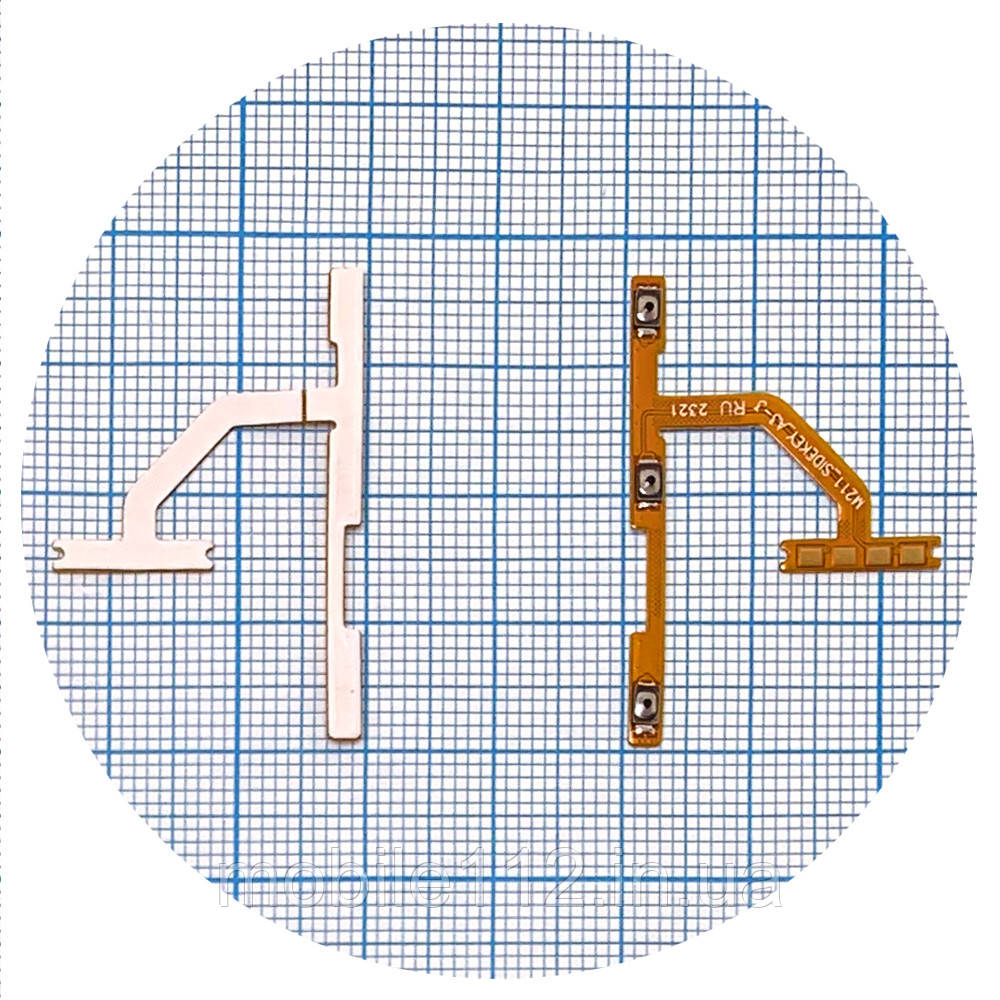 Шлейф Motorola Moto G14 XT2341 з кнопками гучності та включення, фото 1