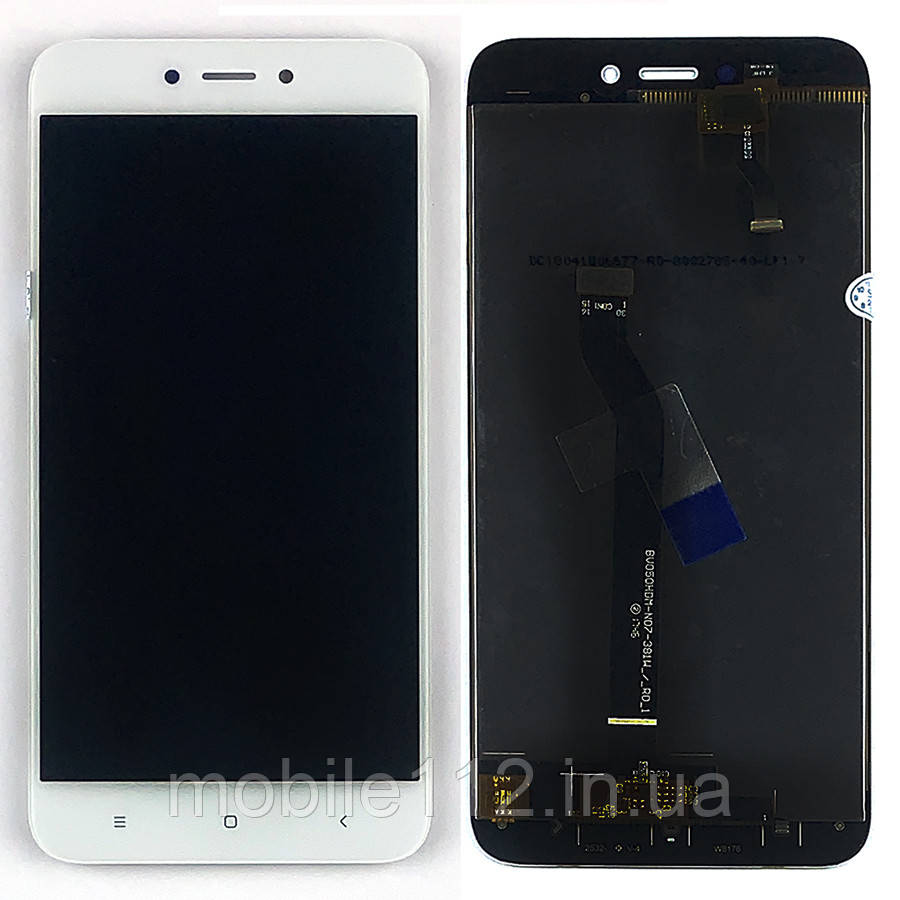 Екран (дисплей) Xiaomi Redmi 5A, Redmi Go з тачскріном білий оригінал OEM з рамкою Redmi 5a