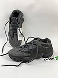 Кросівки Adidas Yeezy Boost Yeezy 500 Utility Black, фото 3