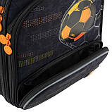 Рюкзак шкільний каркасний для хлопців, ортопедична спинка 2 відділення GO24-597M-8 GoPack, фото 7