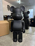 Статуетка ведмідь Bearbrick White 1000% (70 cm) інтер'єрна фігурка ведмідь Беарбрик білий, фото 7