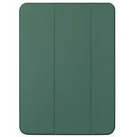 Чохол книжка Apple iPad 11, iPad 10 2022 без лого (темно - зелений)
