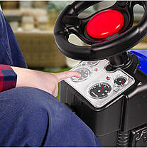 Трактор із педалями для дітей XXL Pilsan Blue, фото 4