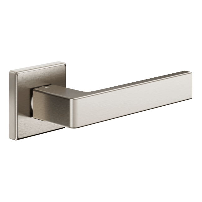 Ручка DND QUATTRO 02, VIS-квадрат, матовий нікель (к-т)