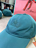Кепка Loro Piana смарагдова бейсболка преміум'якість, фото 5