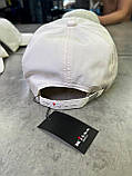 Кепка Kiton біла бейсболка якість преміум, фото 5
