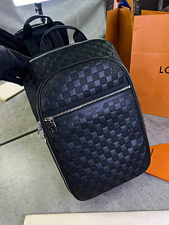Рюкзак Louis Vuitton Michael NV2 Black чорний міський преміум'якість