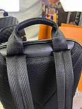 Рюкзак Louis Vuitton Michael NV2 Black чорний міський преміум'якість, фото 8