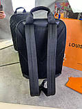 Рюкзак Louis Vuitton Michael NV2 Black чорний міський преміум'якість, фото 9