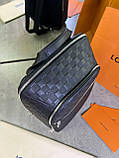 Рюкзак Louis Vuitton Michael NV2 Black чорний міський преміум'якість, фото 10