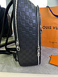 Рюкзак Louis Vuitton Michael NV2 Black чорний міський преміум'якість, фото 11