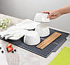 Килимок силіконовий для сушіння посуду 25*39CM MAC-5, фото 2