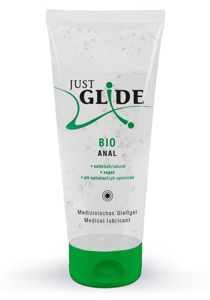 Веганське органічне анальне мастило на водній основі - Just Glide Bio Anal, 200 ml