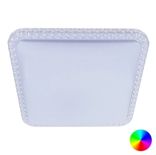 Люстра світлодіодна Sirius GLX-8225-450 96W Clear RGB, фото 1