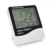 Цифровий термометр HTC-1 Voltronic дворежимний з РК-дисплеєм для вимірювання температури та вологості brooklyn