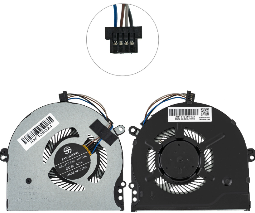 Вентилятор для ноутбука HP Pavilion 15-CC, 15-CC500, 15-CC700 series (927918-001) (Кулер), фото 1