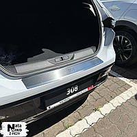 Накладка на бампер із загином Peugeot 308 III 5D з 2021-