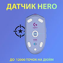 Миша Logitech G305 Lightspeed Lilac, фото 2