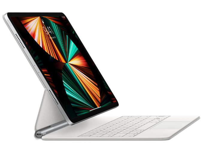 Чохол-клавіатура для планшета Apple Magic Keyboard for iPad Pro 12.9" 5th gen. - White (MJQL3) (Open box)