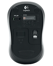Миша Logitech M185 Wireless Mouse Grey (910-002238), фото 5