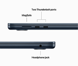 Ноутбук Apple MacBook Air 15" M2 Midnight 2023 (MQTM3), фото 5