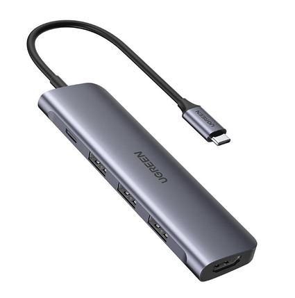 Мультипортовий адаптер UGREEN 5-in-1 USB C Hub with 4K HDMI (50209), фото 1
