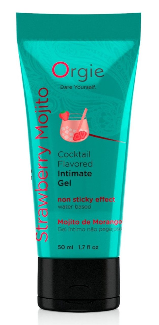 Оральний лубрикант Orgie Cocktail Flavored Intimate Gel - Strawberry Mojito, 50 ml