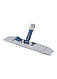 Швабра плоска з телескопічною ручкою AquaPur, насадка 45 х 14 см мікрофібра, фото 4