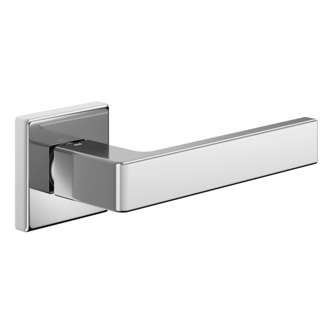 Ручка DND QUATTRO 02, VIS-квадрат, хром (к-т)