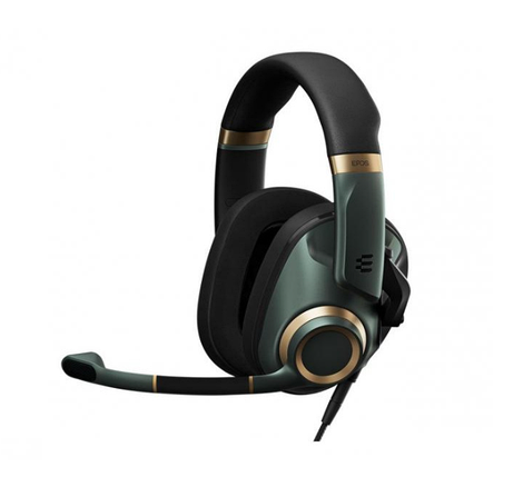 Комп'ютерна гарнітура Sennheiser EPOS H6PRO Closed Racing Green (1000968), фото 1