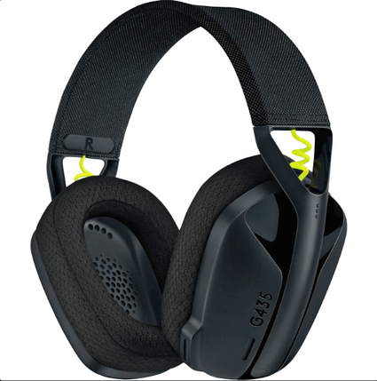 Навушники з мікрофоном Logitech G435 Black (981-001050) (No box, No receiver), фото 1