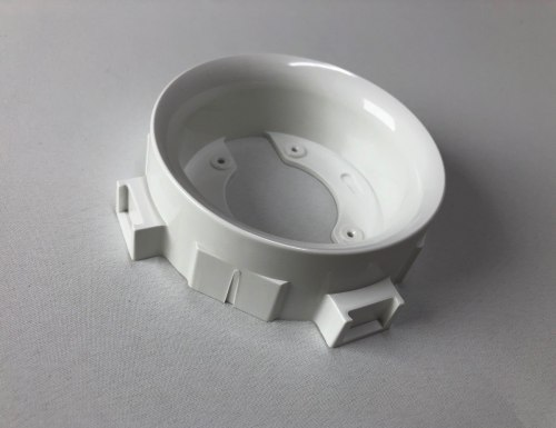 Світильник вбудовуваний для натяжних стель LUMINARIA СВ53 R105 GX53 220V IP20 105x35мм