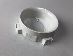 Світильник вбудовуваний для натяжних стель LUMINARIA СВ53 R105 GX53 220V IP20 105x35мм