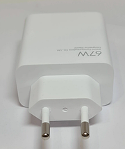 Мережевий зарядний пристрій Xiaomi Wall Charger 67W White + USB-C (BHR6035EU), фото 5