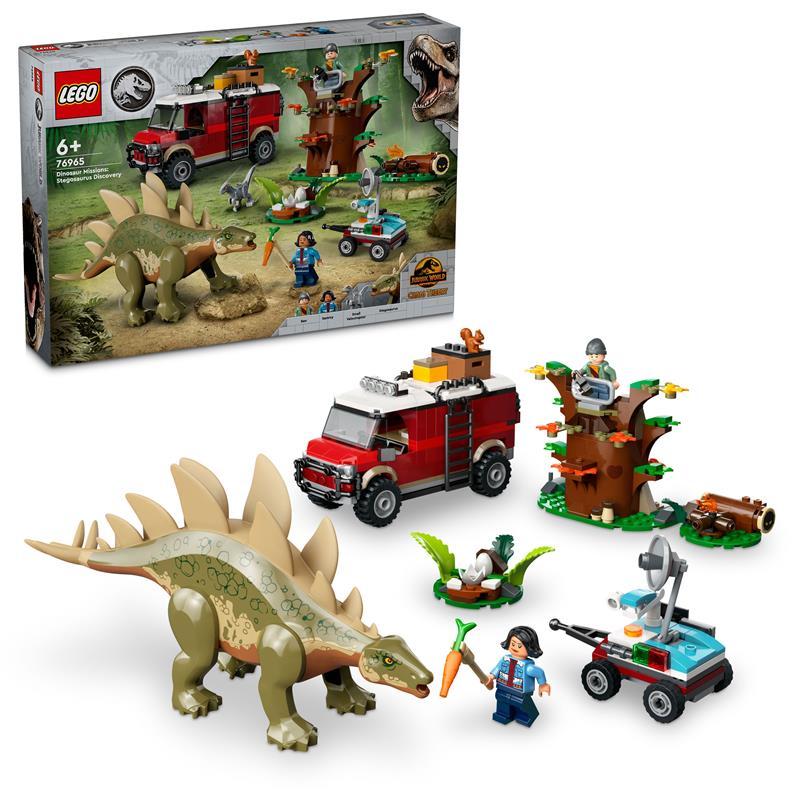 LEGO Jurassic World Місії динозаврів Знахідка стегозавра [76965], фото 1