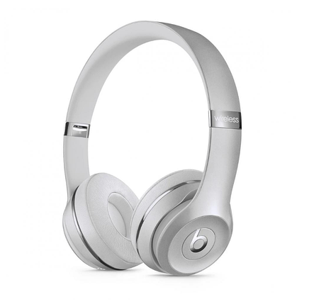 Навушники з мікрофоном Beats by Dr. Dre Solo3 Wireless Matte Silver (MT293), фото 1