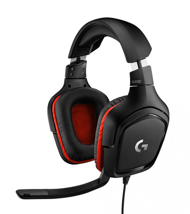 Комп'ютерна гарнітура Logitech Wired Gaming Headset G332 Black (981-000757), фото 1