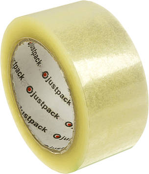 Стрічка клейка "Jastpack" 48ммх90мх45мкм прозор.(6)(72)