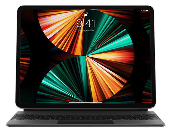 Чохол-клавіатура для планшета Apple Magic Keyboard for iPad Pro 12.9" 5th gen. - Black (MJQK3) (used), фото 1
