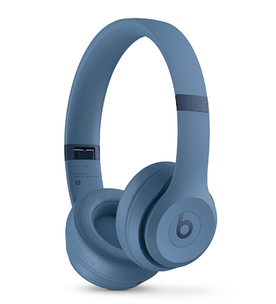 Навушники Beats Solo 4 — On-Ear Wireless Headphones – Slate Blue (MUW43), фото 1