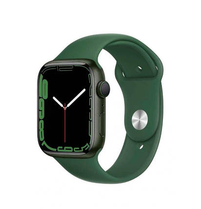 Смарт-годинник Apple Watch Series 7 GPS 45mm Green Aluminum Case With Green Sport Band (MKN73), фото 1