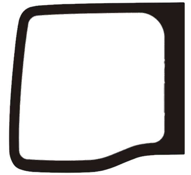 Скло заднє праве Opel Movano 98-03 VAN Xinyi, фото 1