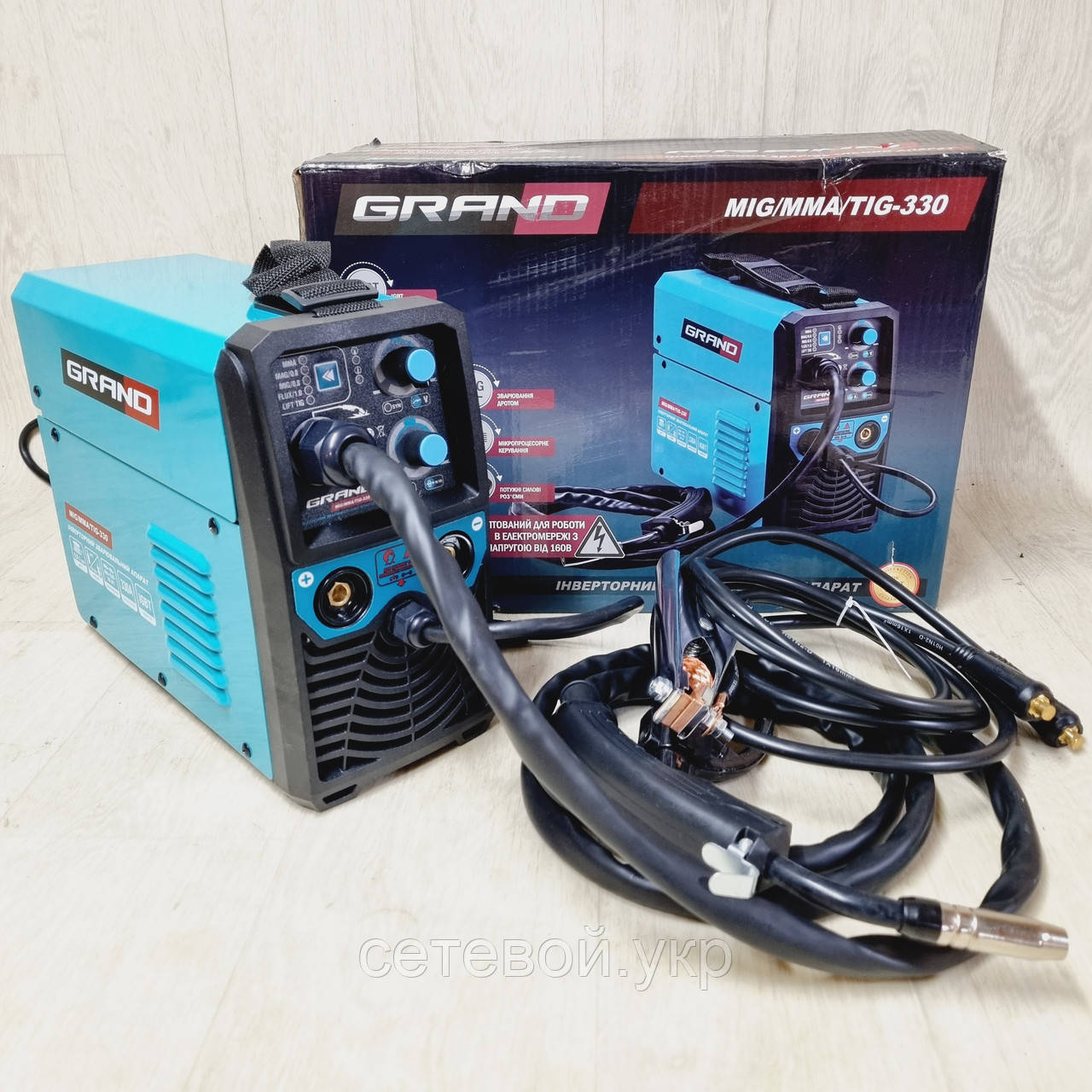 Чехія. Напівавтомат інверторний Genesis 5в1 MIG/MMA/TIG/MAG/FLUX