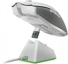 Миша Razer Viper Ultimate Wireless & Mouse Dock Mercury Wireless/USB White (RZ01-03050400-R3M1), фото 4