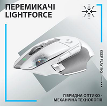 Миша Logitech G502 X Lightspeed Wireless White (910-006189), фото 2