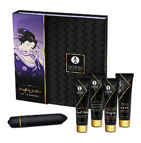Набір збудливої ​​косметики + вібопуля Shunga NAUGHTY GEISHA COLLECTION 31ML